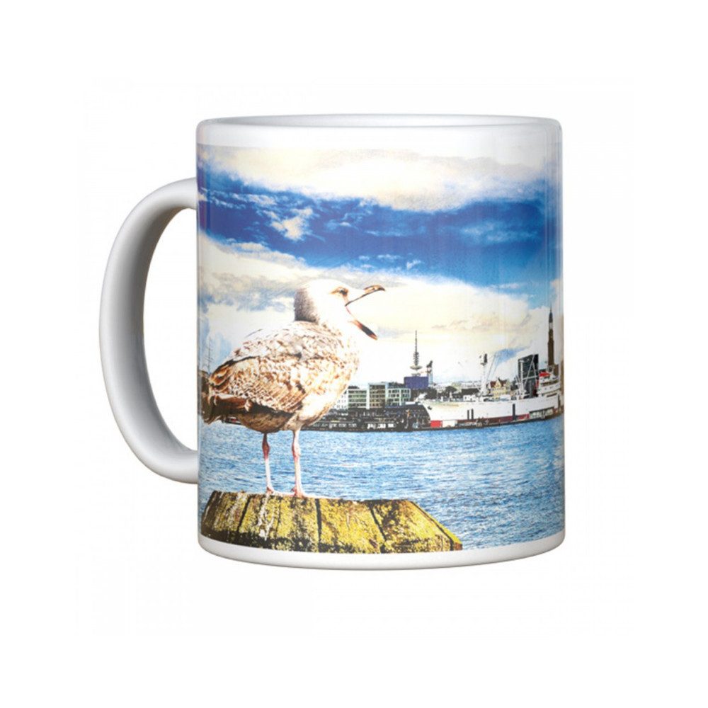 VertriebsArena GmbH Becher HSV Tasse "Elbe", Steinzeug
