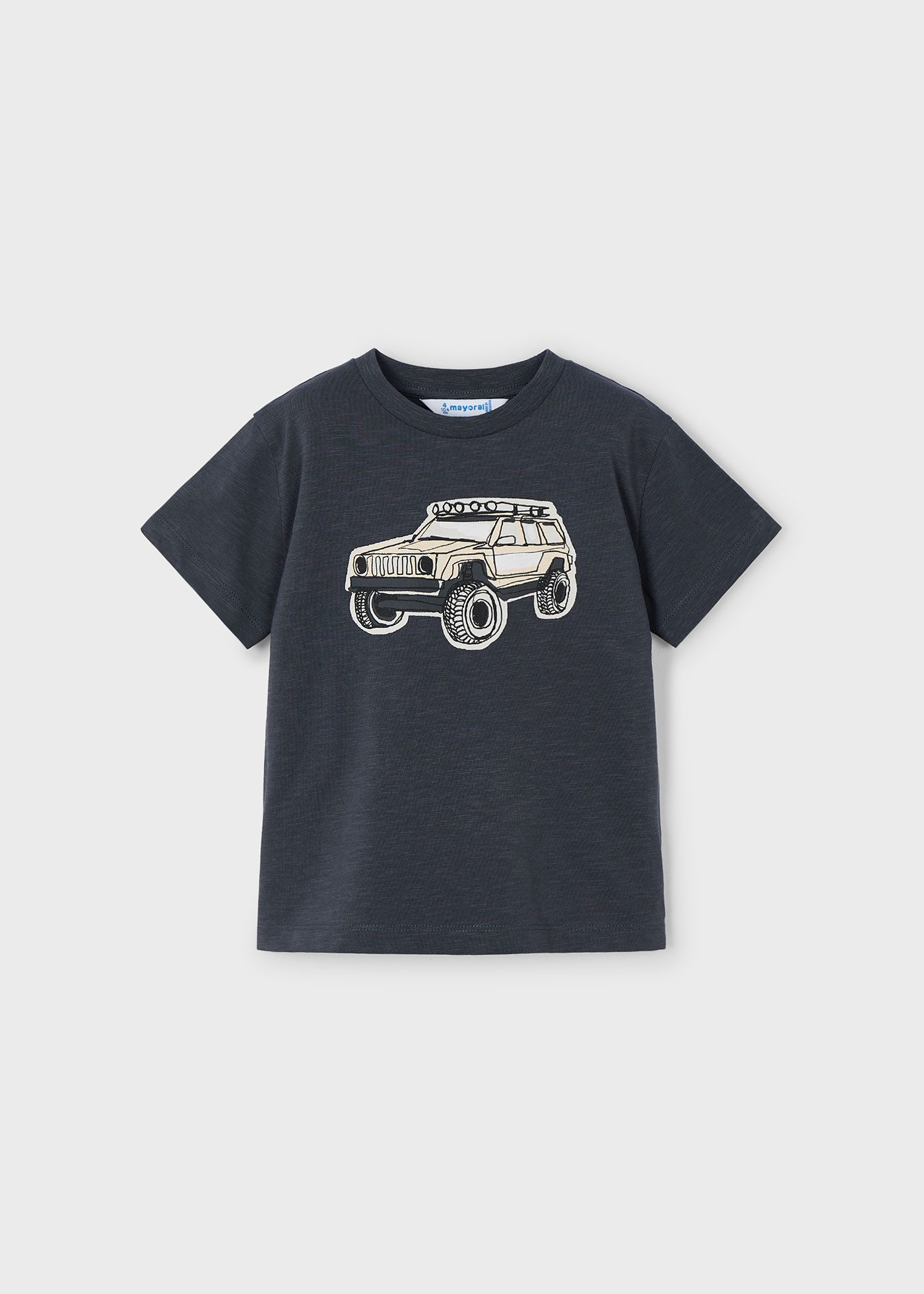 Mayoral Print-Shirt Jungen T-Shirt mit Geländefahrzeug-Print (303125)