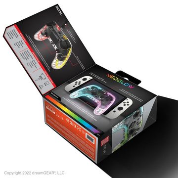Bionik Neoglow RGB/LED Switch Wireless Controller Nintendo-Controller (mit Beleuchtung)