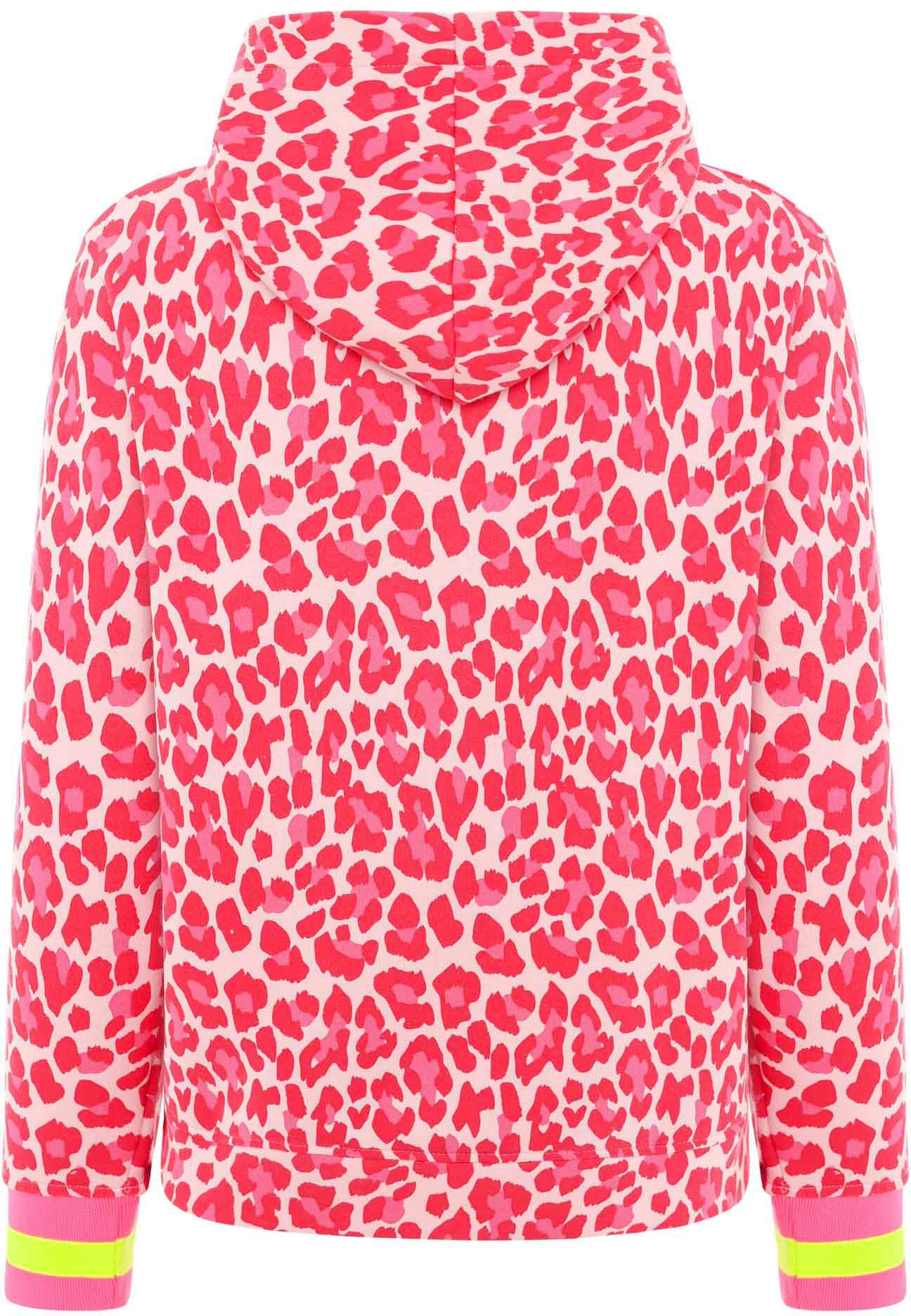 Zwillingsherz Hoodie "Leo Allover Neon Kante" günstig online kaufen