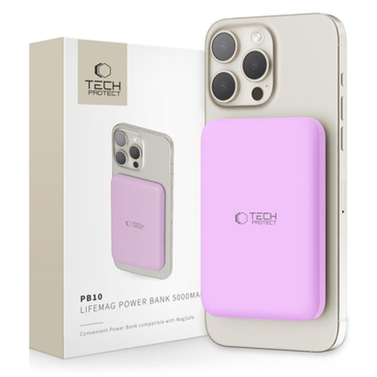 TECH PROTECT Tech Protect LifeMag MagSafe PB10 5000 mAh Powerbank Powerbank