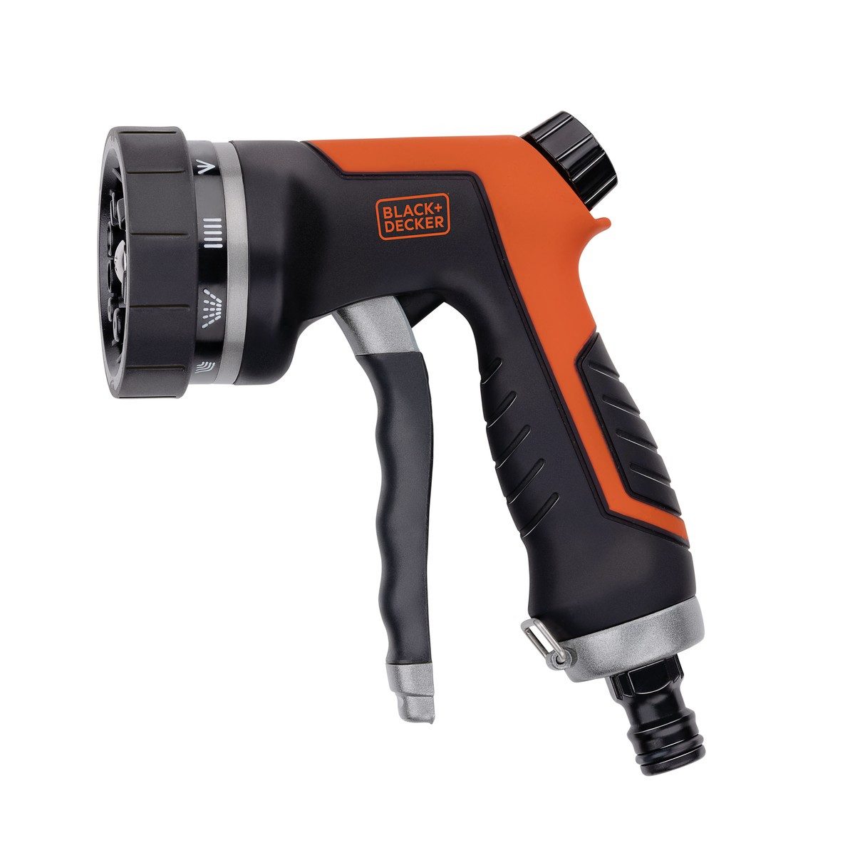 Black + Decker Farbsprühpistole BLACK+DECKER Düse Schwarz/Orange