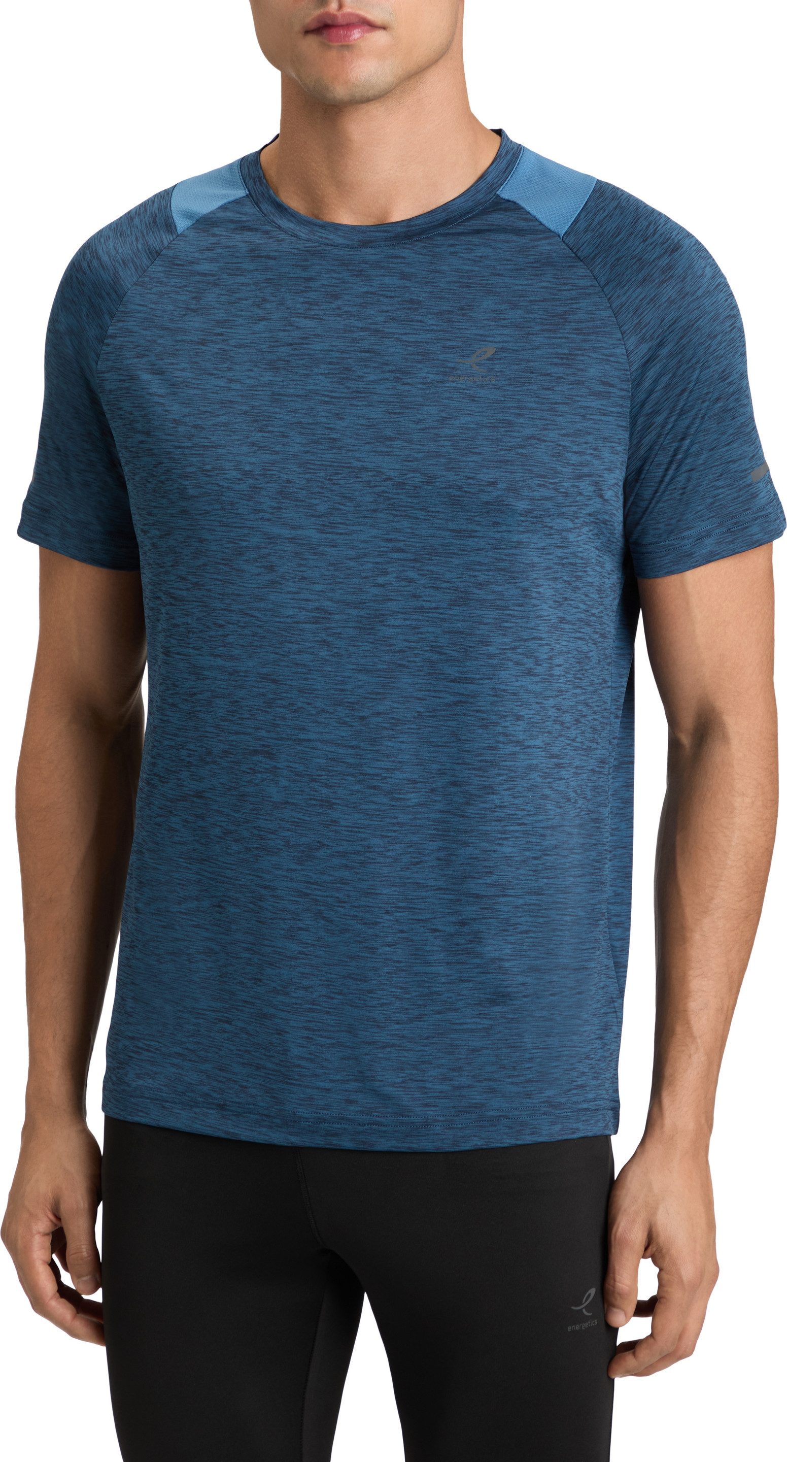 Energetics Laufshirt He.-T-Shirt Ailo SS M mit atmungsaktiven Mesheinsätzen, schnell trocknend