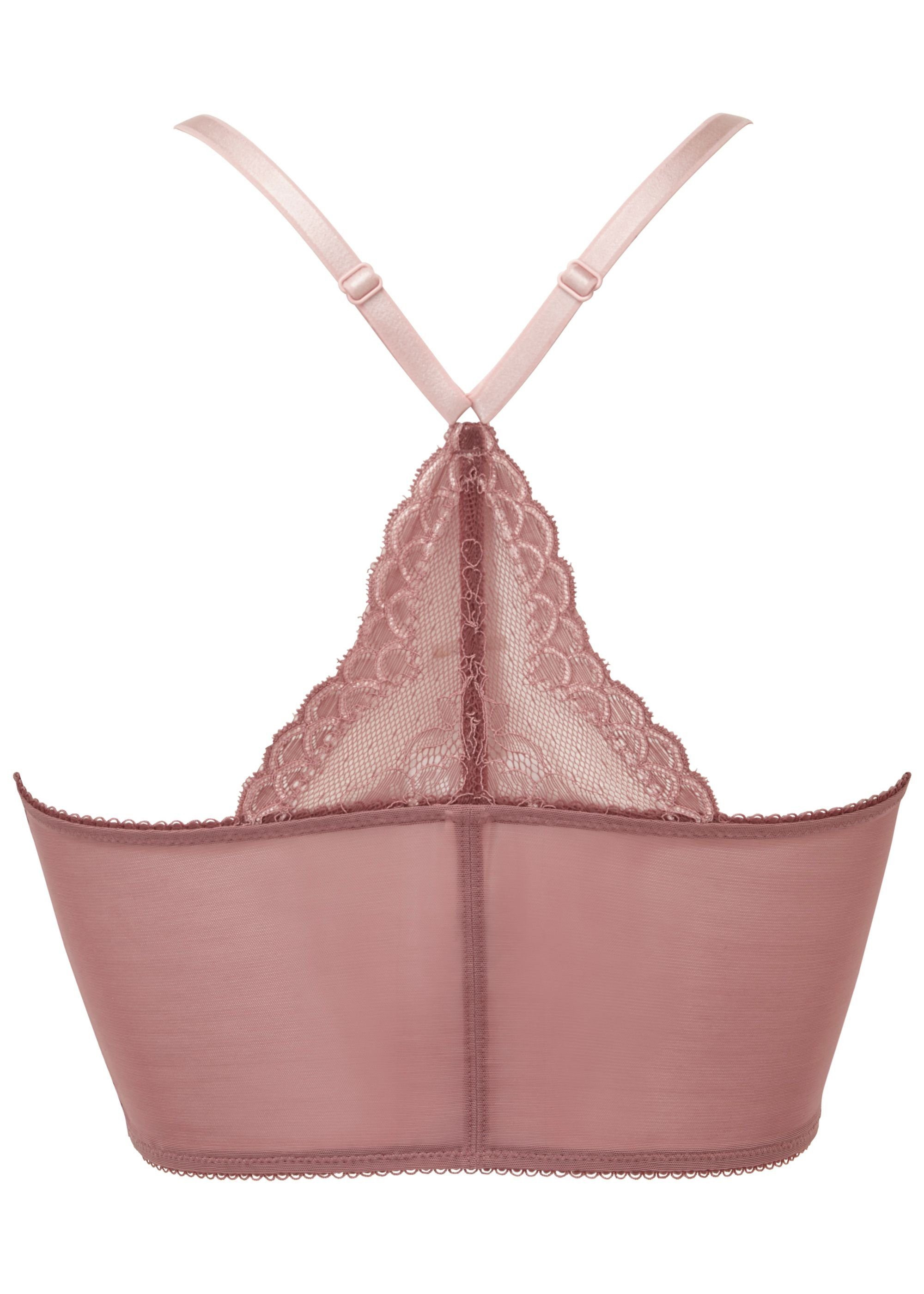Gossard Longline-BH Lace Longline V-Bügel BH mit Frontverschluss Cinder Rose (Longline BH, 1-tlg., Spitze/Netz) verführerisch sexy – Bild 2 von 5
