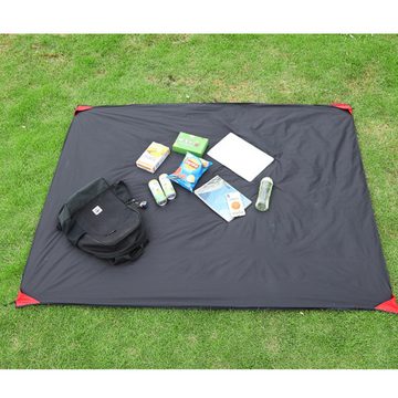 Picknickdecke Picknickdecke Stranddecke Sandabweisende Tragbare Ultraleicht110x145cm, HIBNOPN