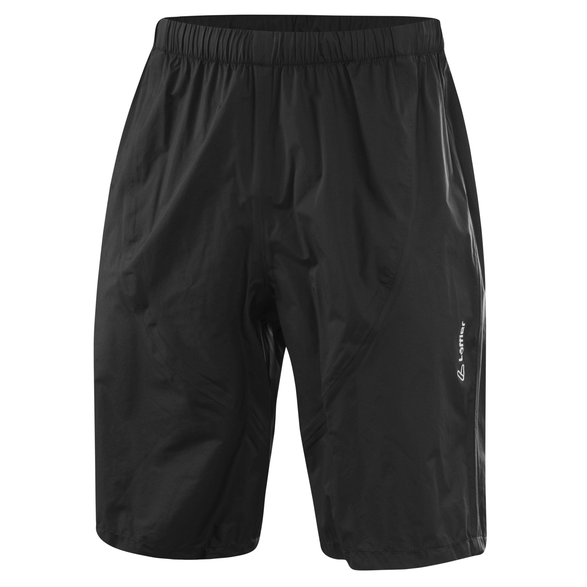 Löffler Outdoorhose WPM POCKET SHORTS kurze wetterfeste Herren Hose schwarz
