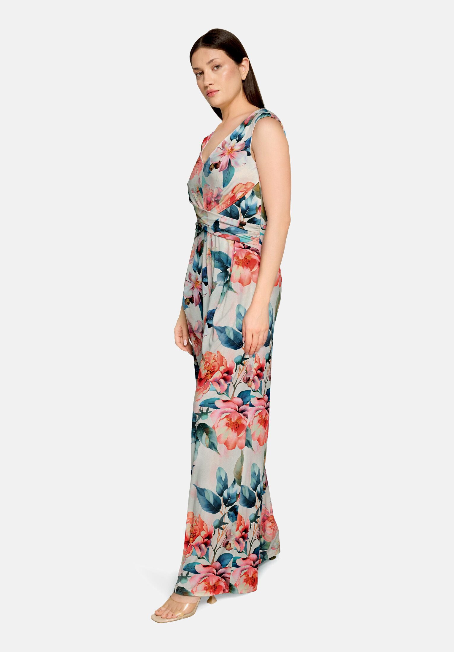Vera Mont Overall Damen mit Raffung (1-tlg)