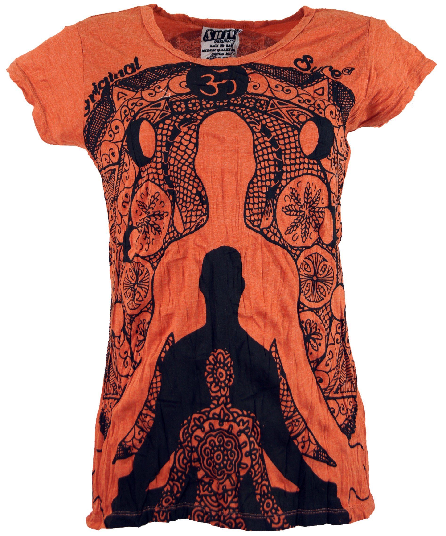 Guru-Shop T-Shirt Sure T-Shirt Meditation Buddha günstig online kaufen
