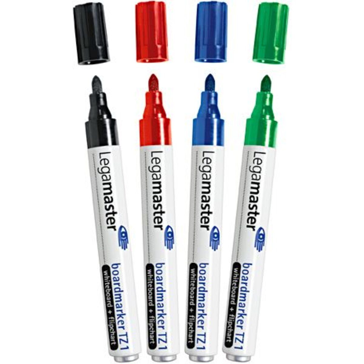 LEGAMASTER Whiteboard Marker Boardmarker TZ 1 4er Set sortiert