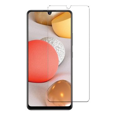 CoolGadget Schutzfolie Panzerfolie für Samsung Galaxy A32 5G, (9H Härtegrad, 2x Schutzglas, 1xReinigungset), Displayfolie Panzer Schutzfolie 2 Stück für Samsung A32 5G Glas Folie