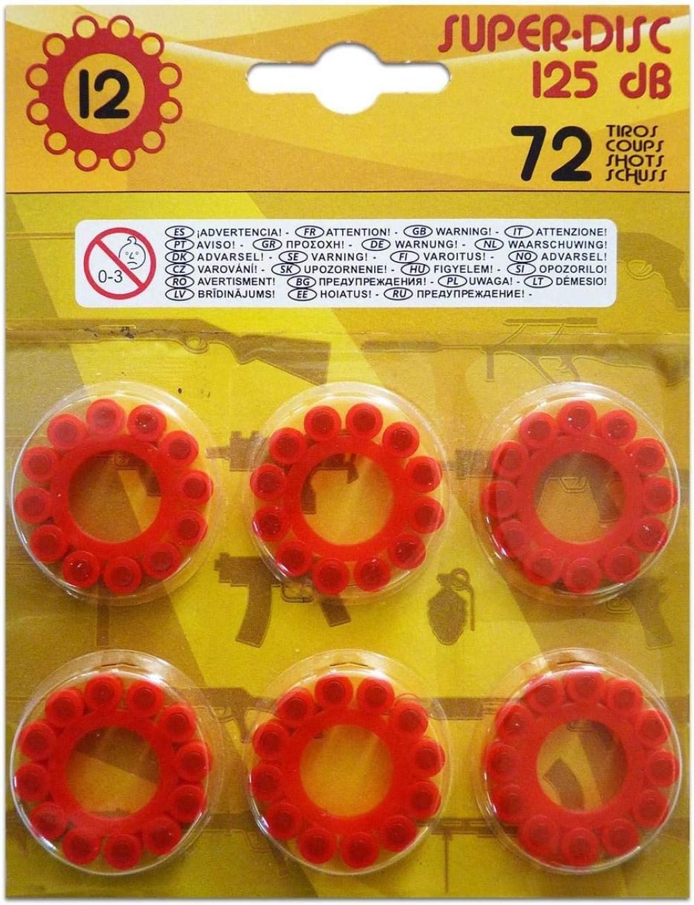 Gonher Blaster Gonher 96/12 Munitionsring Platzpatronenring für S