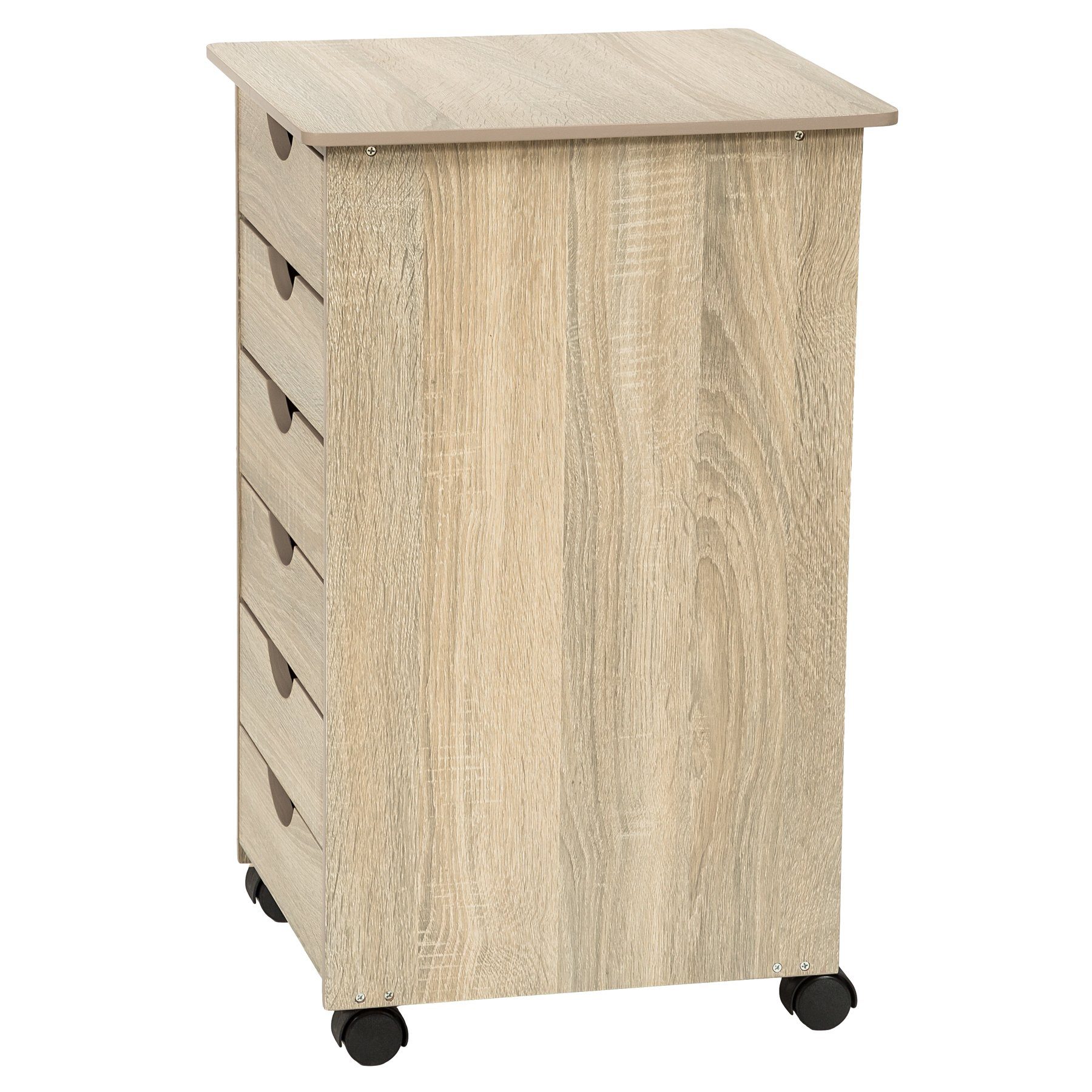 tectake Rollcontainer, aus Holz günstig online kaufen