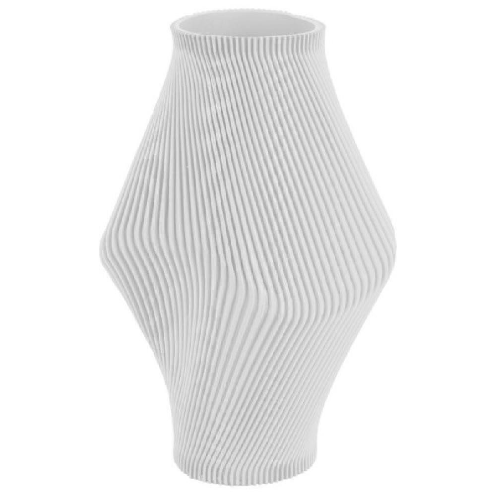 Present Time Dekovase Vase Twisted Rib Weiß Large
