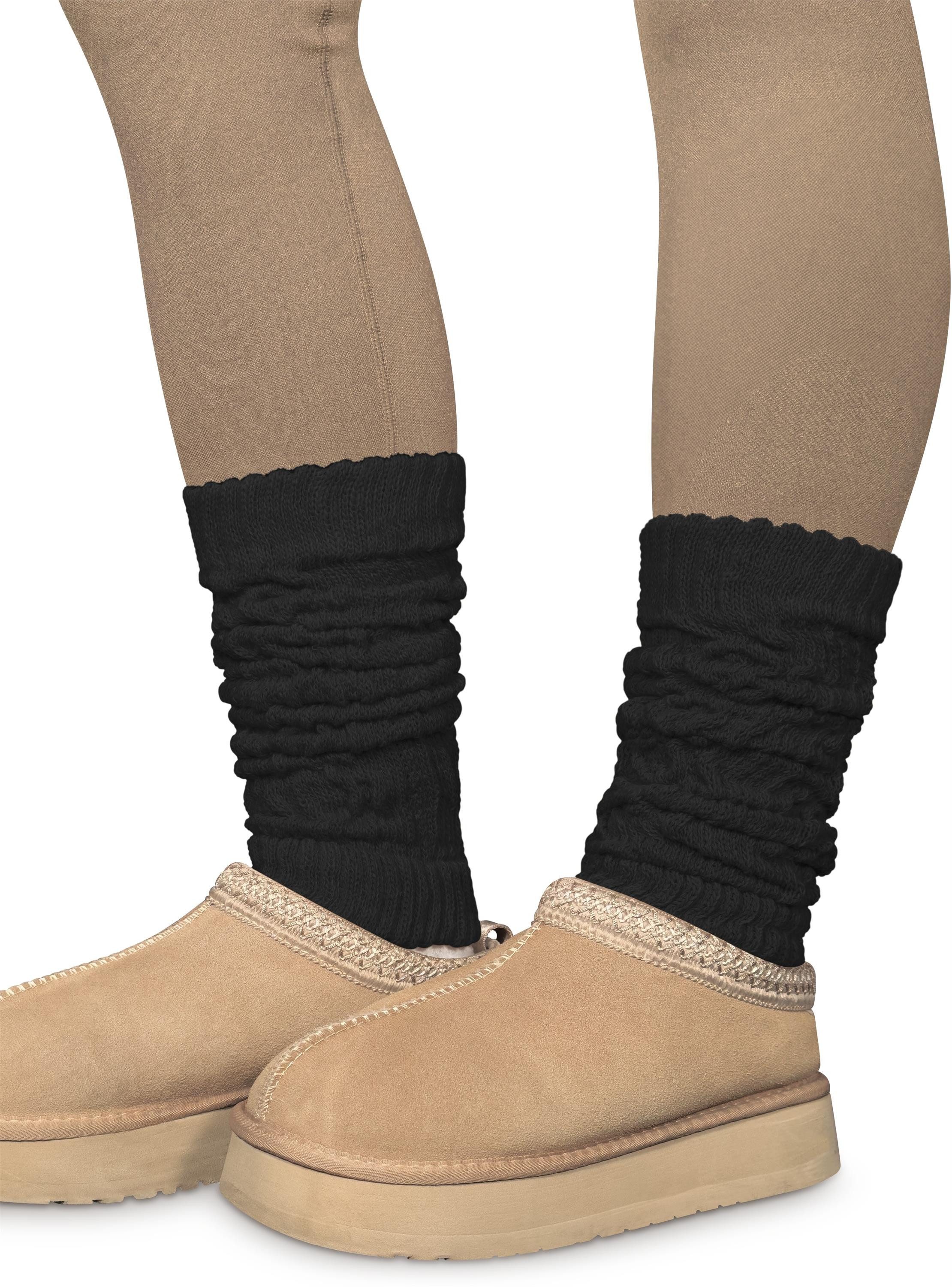 normani Beinstulpen Strickstulpen mit Wolle modische Strickstulpen günstig online kaufen