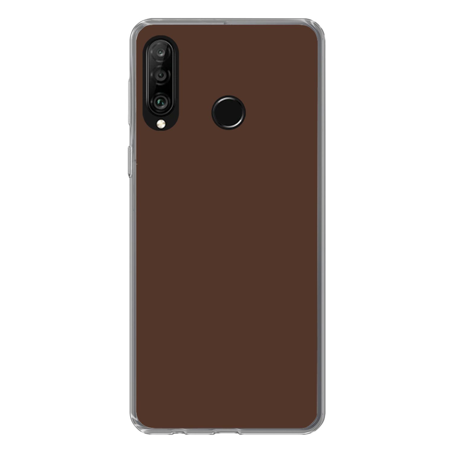 Handyhülle für Huawei P30 Lite Braun - Dunkel - Farben