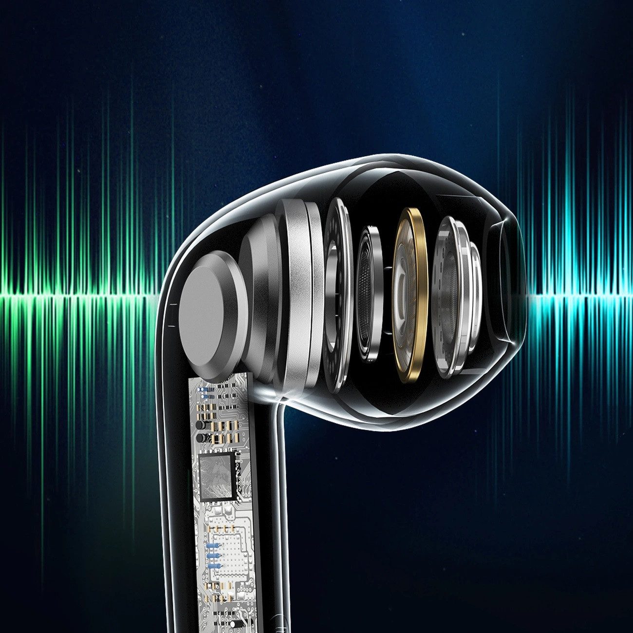 Dudao IN-Ear-Kopfhörer Dudao U15Pro TWS kabellose Kopfhörer, Bluetooth 5.3 Bluetooth-Kopfhörer