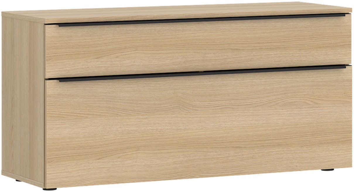 TOM TAILOR HOME Lowboard COLOR PUZZLE 3 – 1 Klappe 1 Schublade mit farbigem Griff und Füßen