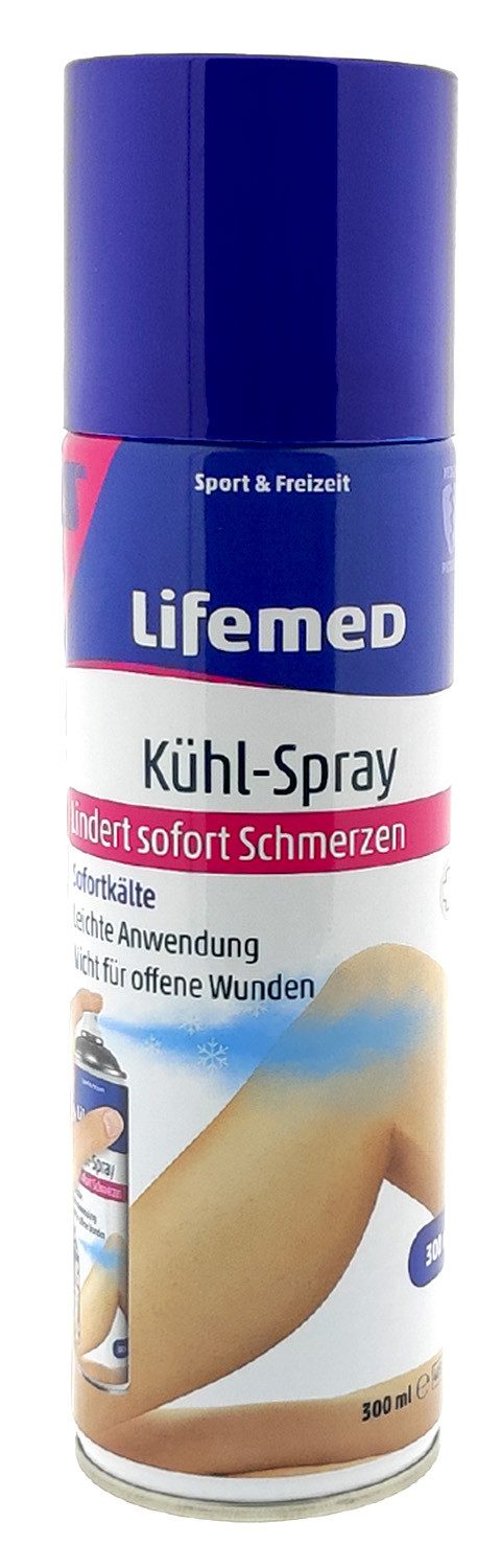 LifeMed Kühlpad "Lifemed" Kühlspray 300 ml, Dose 1-tlg., Kühlspray, Eisspray Sportkältespray Kühlung Sportverletzung