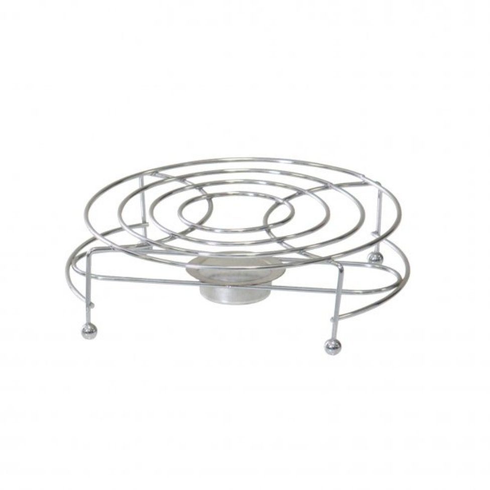 axentia Stövchen Stövchen, verchromt, Ø ca. 17 cm 702743, (1-tlg)