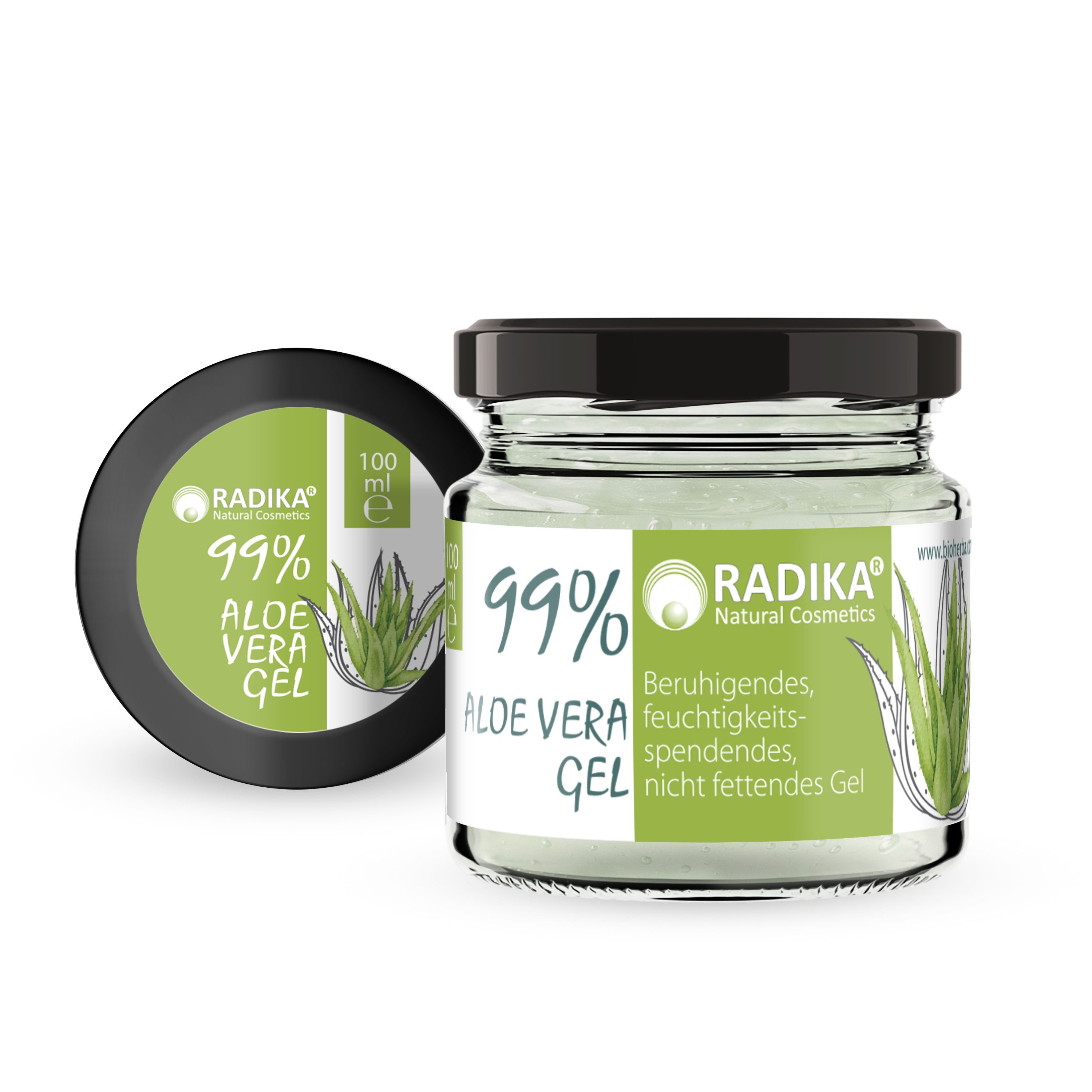 BIOHERBA R Pflege-Set Bioherba 99% Aloe Vera Gel 100 ml, 1-tlg.