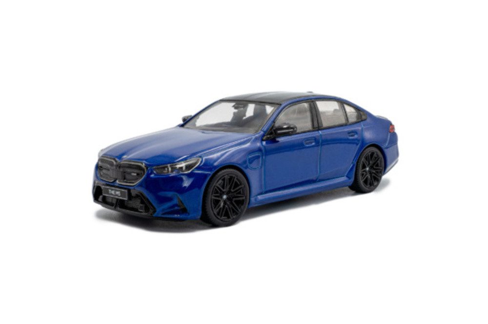 Solido Modellauto BMW G90 M5 Sedan 2024 marina bay blau, Maßstab 1:43