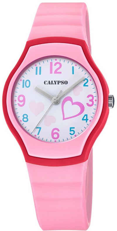 CALYPSO WATCHES Quarzuhr Junior Collection, K5806/2, Armbanduhr, Kinderuhr, mit Herzmotiv, ideal auch als Geschenk