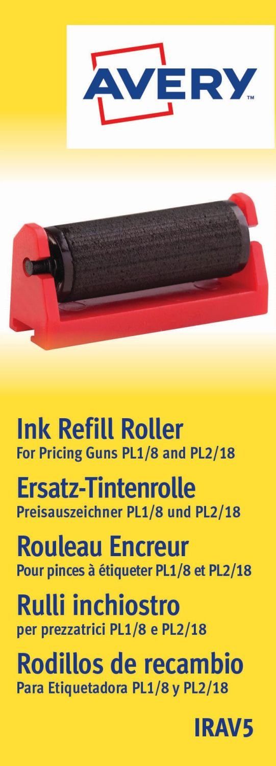 Avery Zweckform Etikett AVERY Zweckform Farbrolle fr Preisauszeichner PL1/8