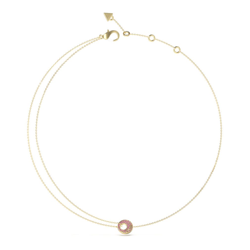 Guess Kette mit Anhänger Stylische verg...