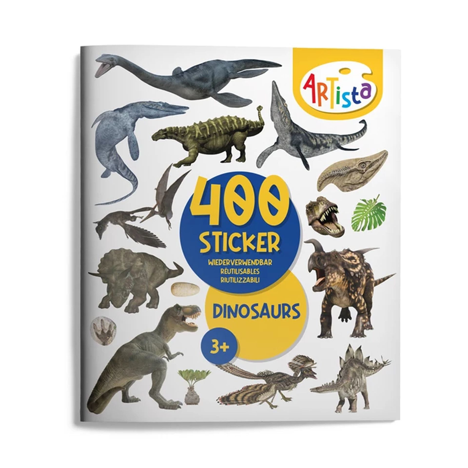 ARTISTA Stickerbuch Stickerbuch Dinosaurier (MQ3)