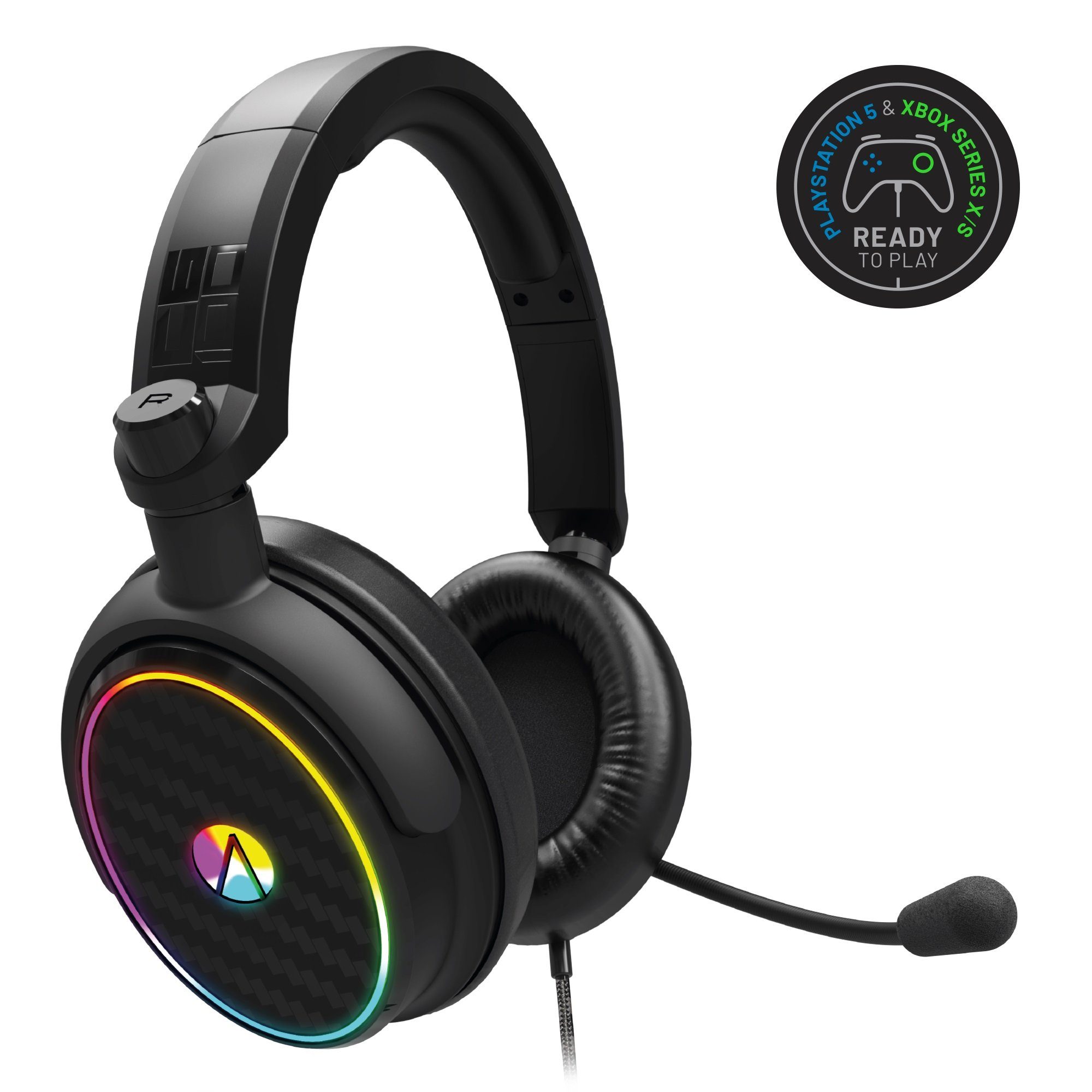 Qualität ist garantierte Zufriedenheit! Beleuchtung Gaming (Plastikfreie Gaming-Headset Stereo Stealth LED Headset Verpackung) C6-100 mit