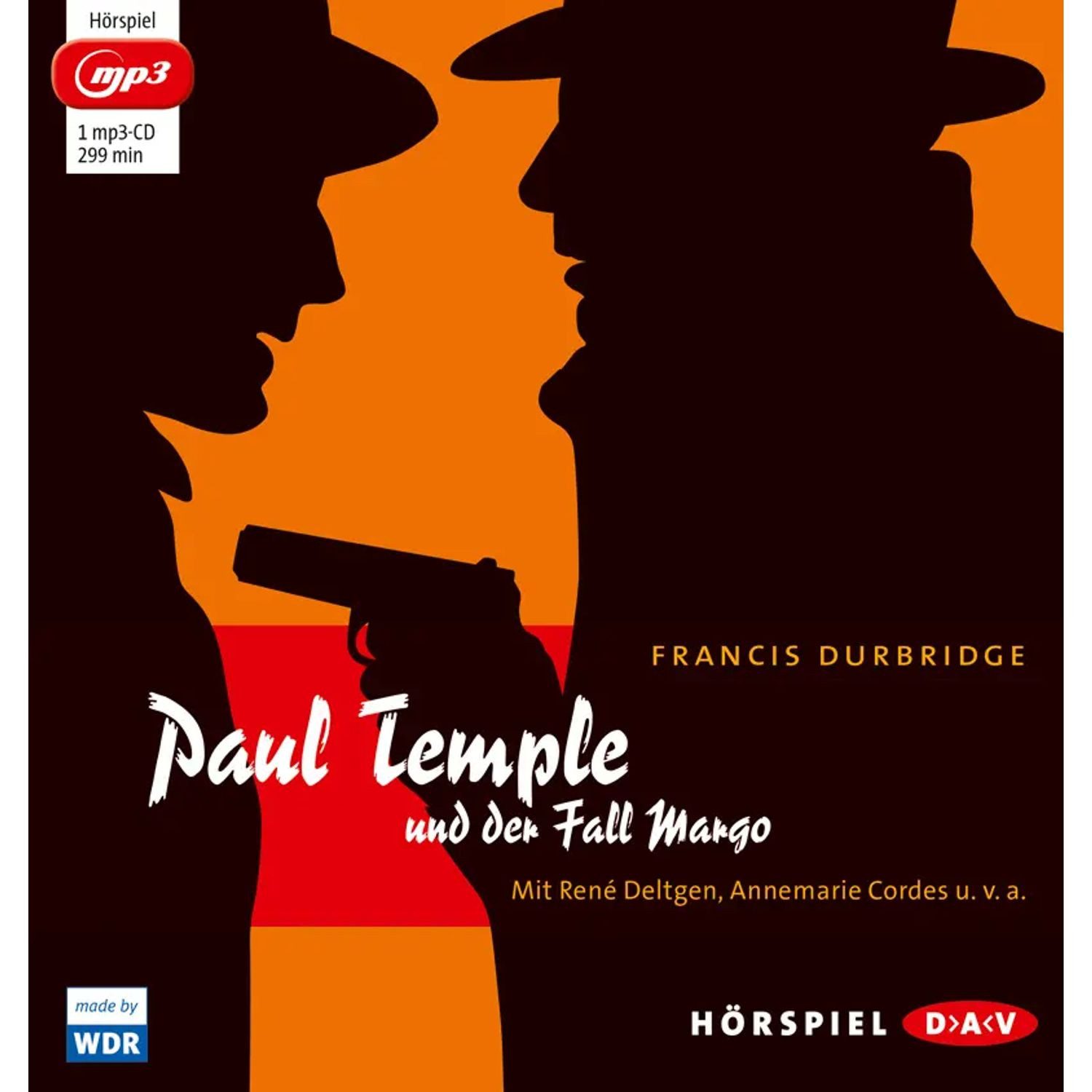 Der Audio Verlag Hörspiel Paul Temple und der Fall Margo,1 MP3-CD