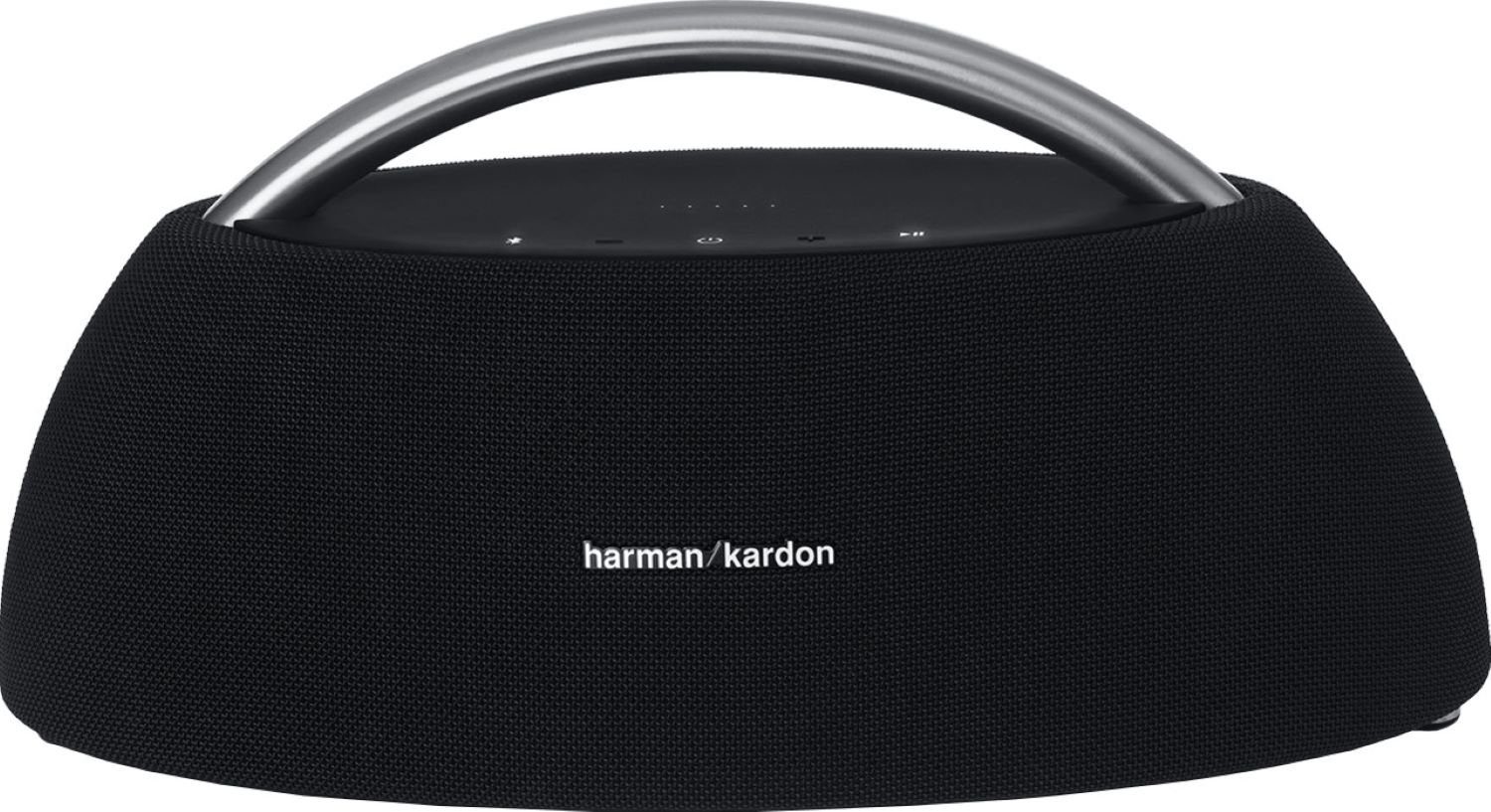 HARMAN KARDON Go + Play Stereo Bluetooth-Lautsprecher (Bluetooth, 100 W,  Dual-Mikrofon-Konferenzsystem)