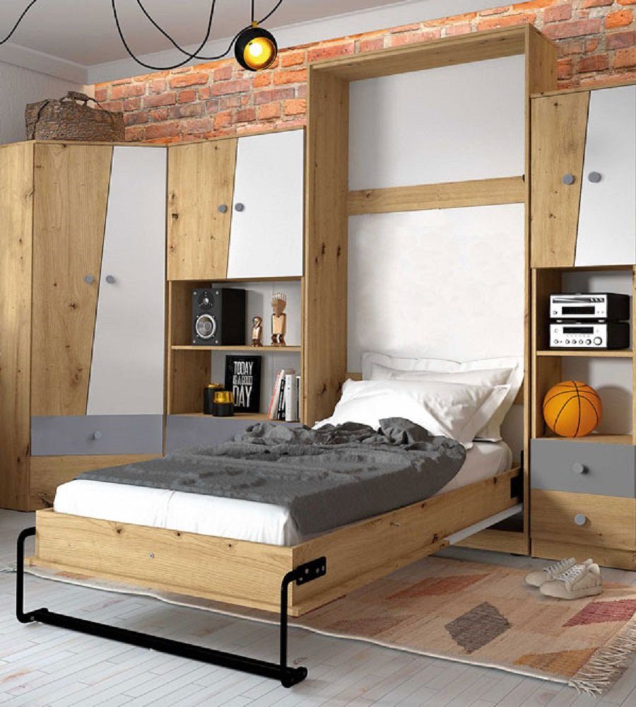 Feldmann-Wohnen Schrankbett »NERO« (Bett) Liegefläche: 90 cm x 200 cm  online kaufen | OTTO