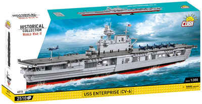 COBI Konstruktions-Spielset 4815 WWII USS Enterprise Kriegsschiff (CV-6), (2510 St)