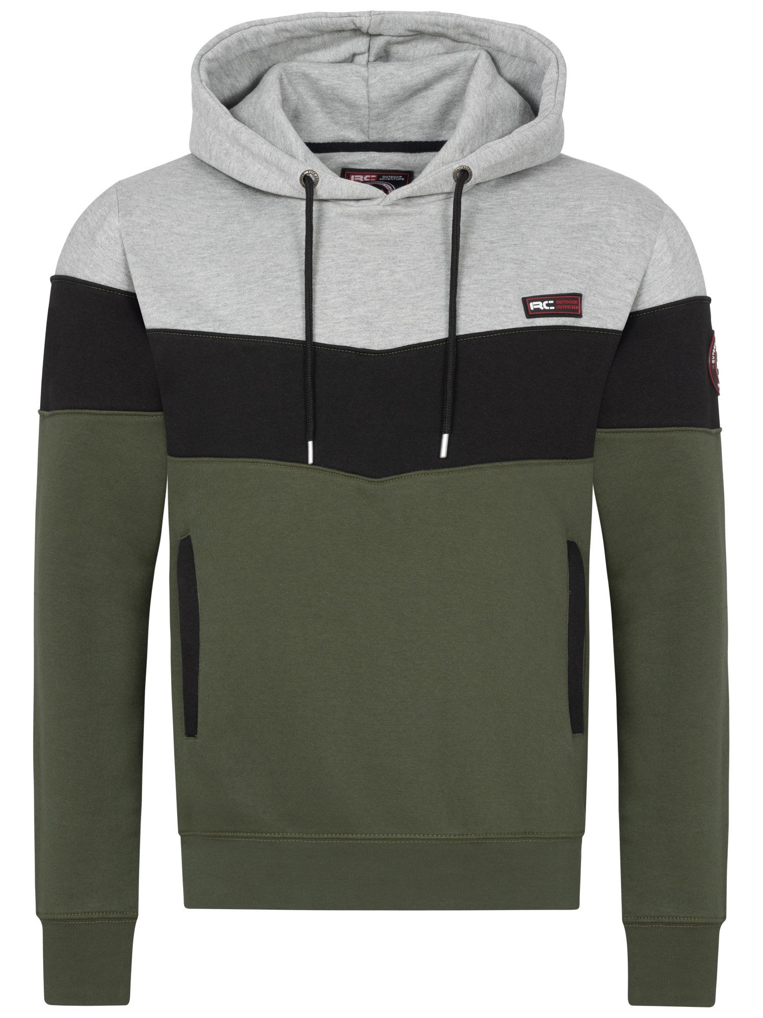 Rock Creek Kapuzenpullover Herren Hoodie Sweatshirt mit Kapuze H-407