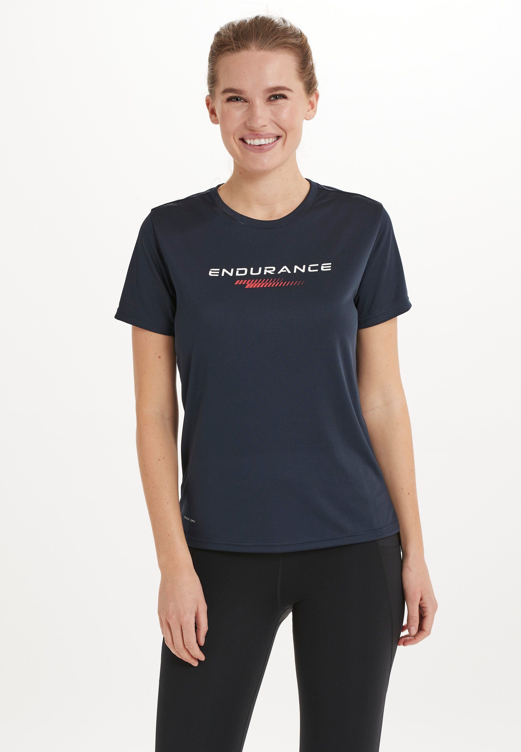 ENDURANCE Funktionsshirt Keiling (1-tlg) mit schnelltrocknender QUICK DRY-Technologie dunkelblau