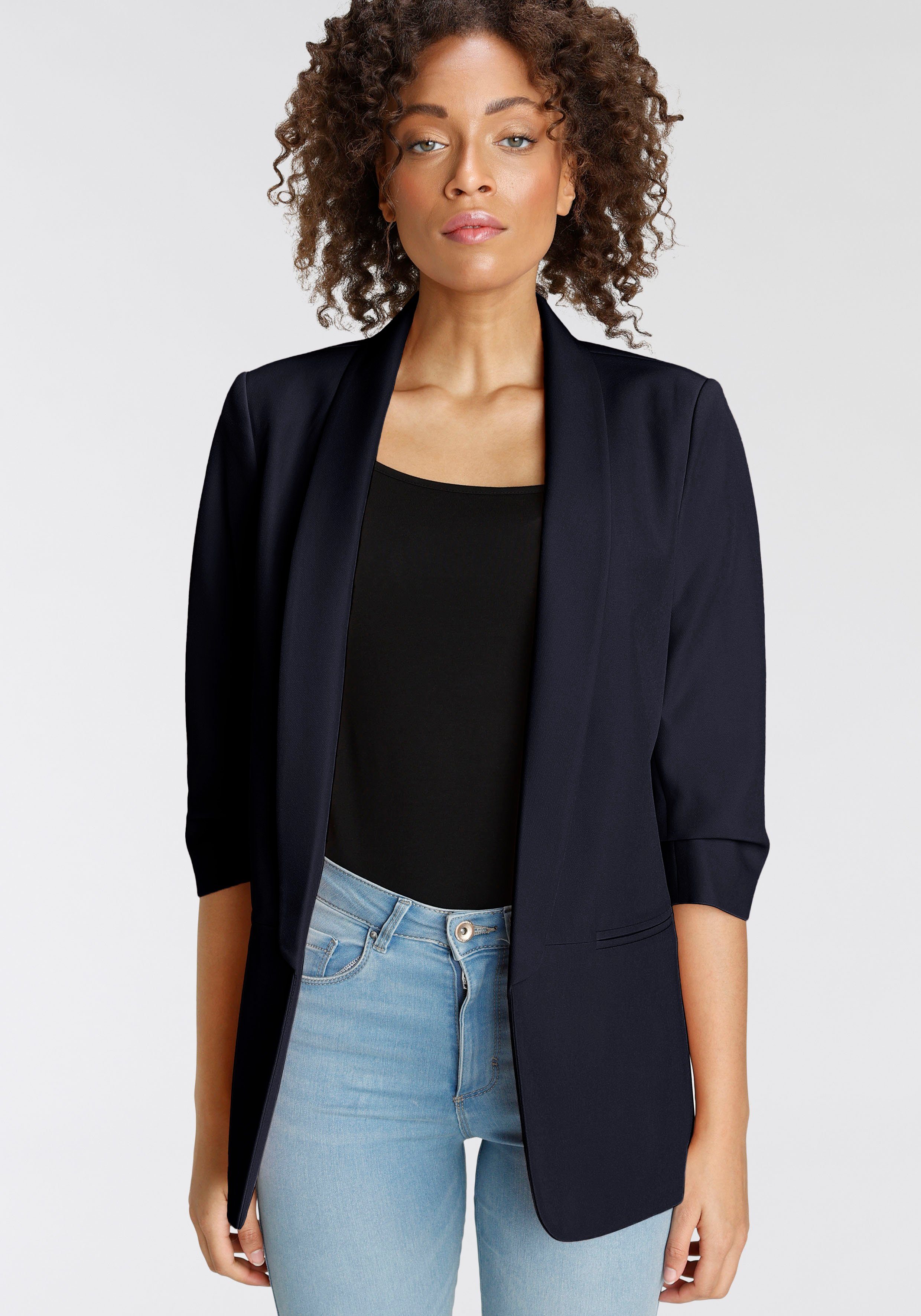 ONLY Kurzblazer ONLELLA – Femininer Blazer mit 3/4-Ärmeln und Raffung regul günstig online kaufen