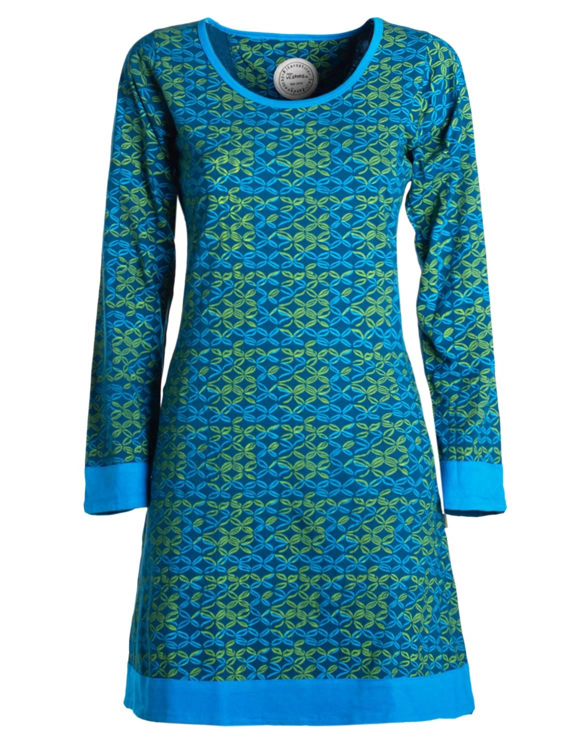 Vishes Jerseykleid Leichtes Langarmshirt-Kleid Damen Langarm günstig online kaufen