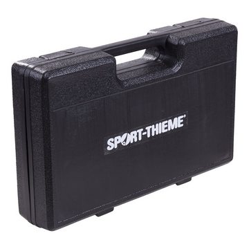 Sport-Thieme Kurzhantel Kurzhantel-Set 10 kg inkl. Koffer, Mit 4 robusten Chrom-Hantelscheiben mit Gummieinlage