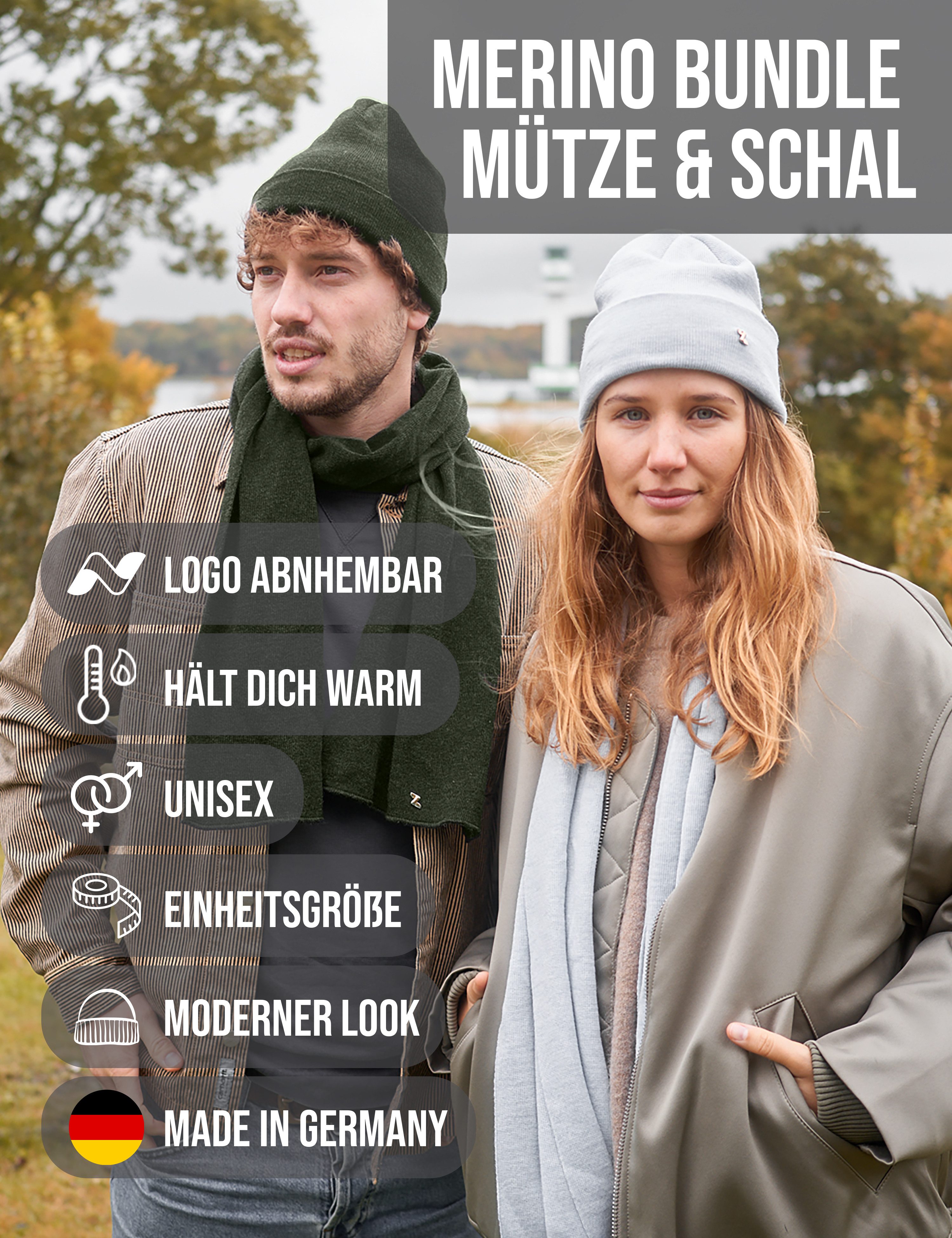 NYTTED® Beanie Beanie & Schal Set