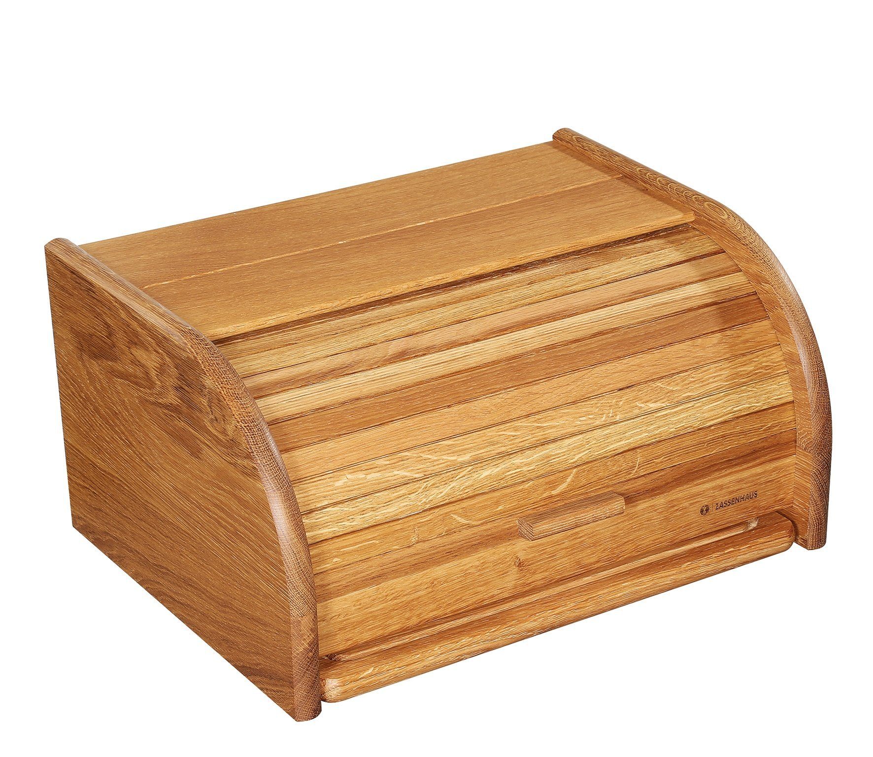 ZASSENHAUS Brotkasten Rollbrotkasten Brotkasten Brottopf Brotbox Zassenhaus COUNTRY Eiche