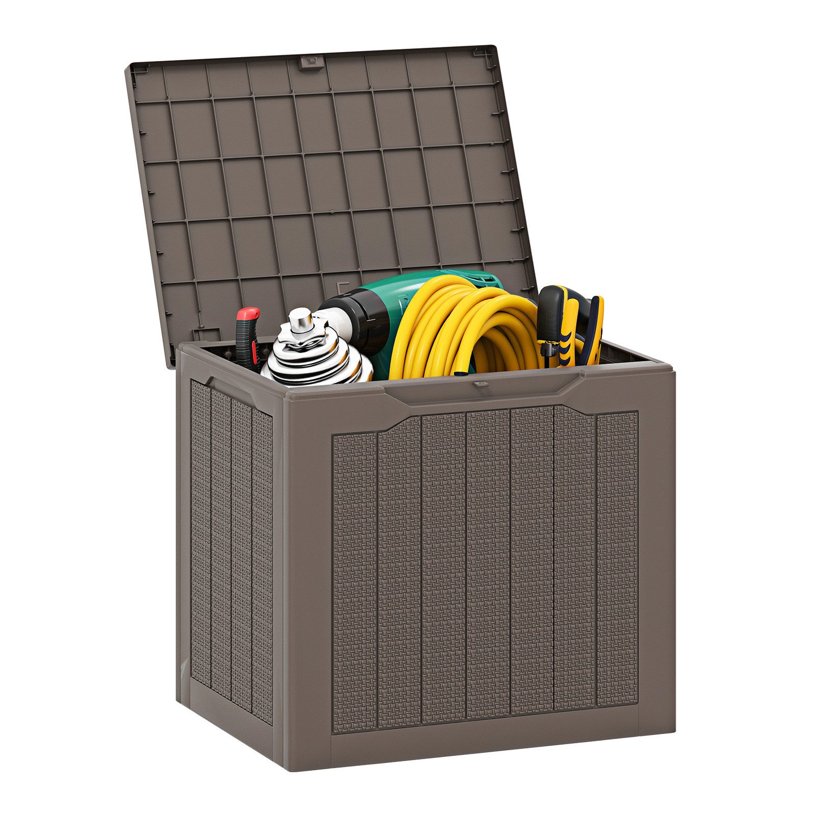COSTWAY Auflagenbox, Gartenbox 96 L wasserdicht günstig online kaufen