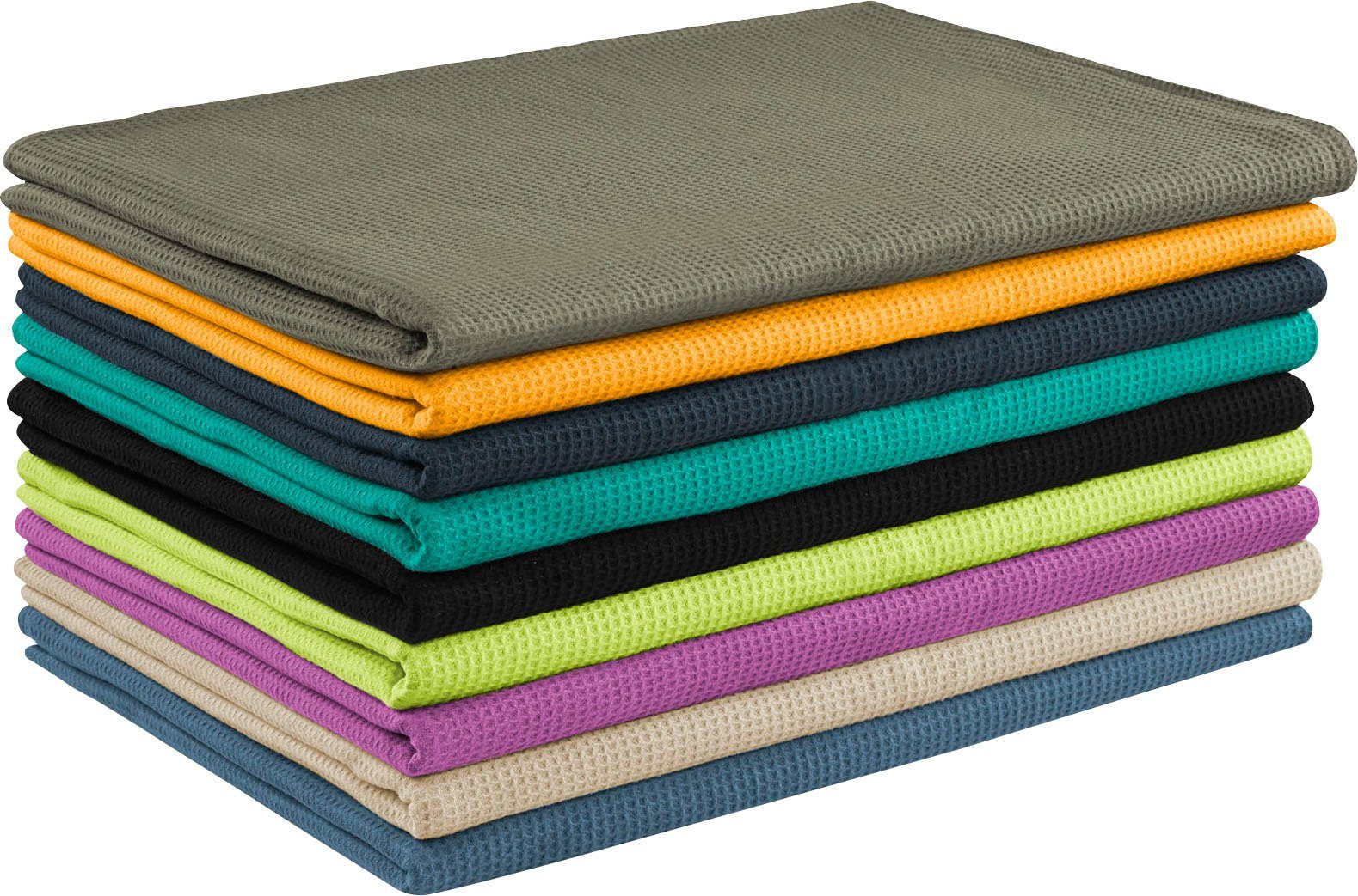 Wohndecke Waffeldecke, SETEX, aus Waffelpiqué, auch als Tagesdecke geeignet günstig online kaufen