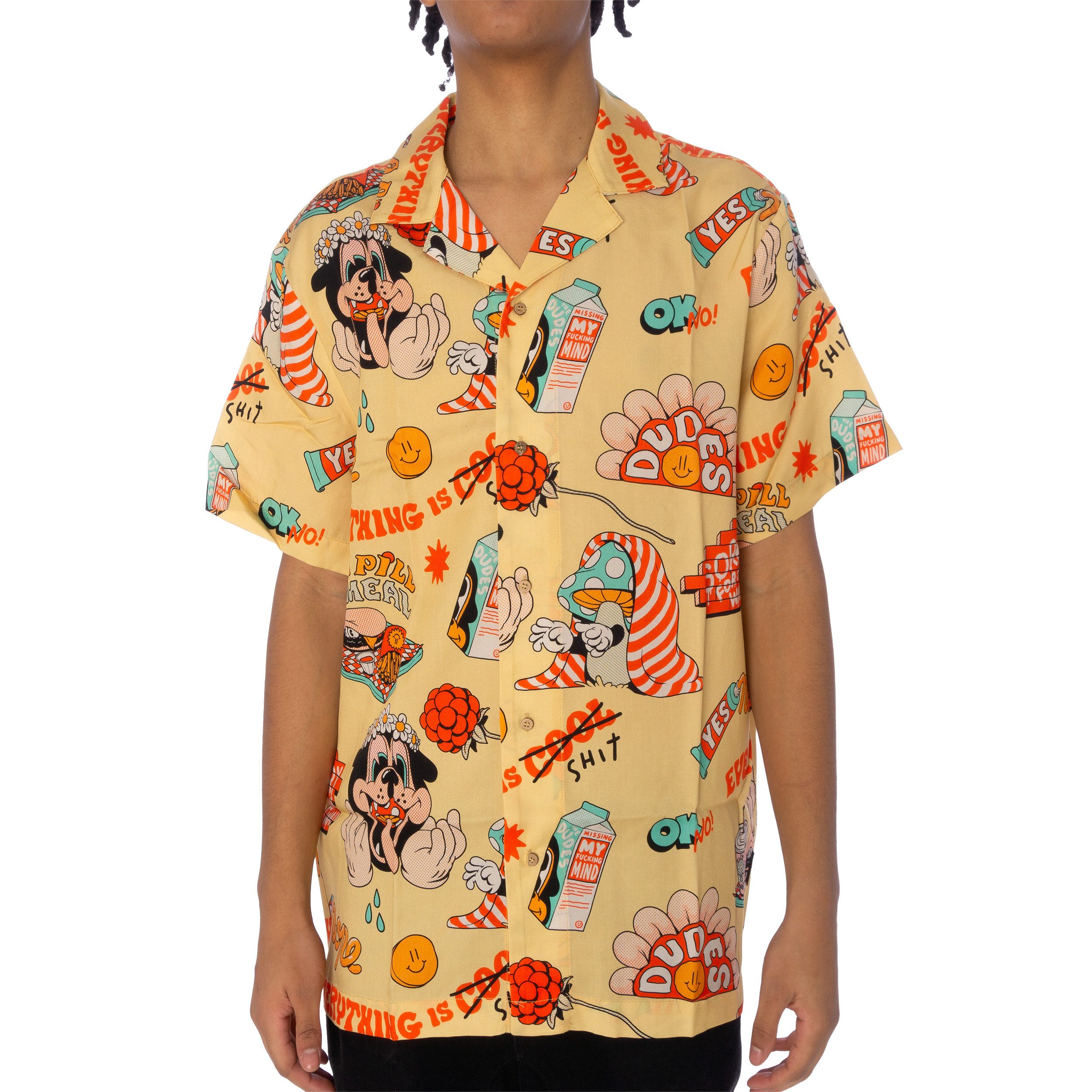 The Dudes Kurzarmhemd Hemd The Dudes A Pill Meal II
