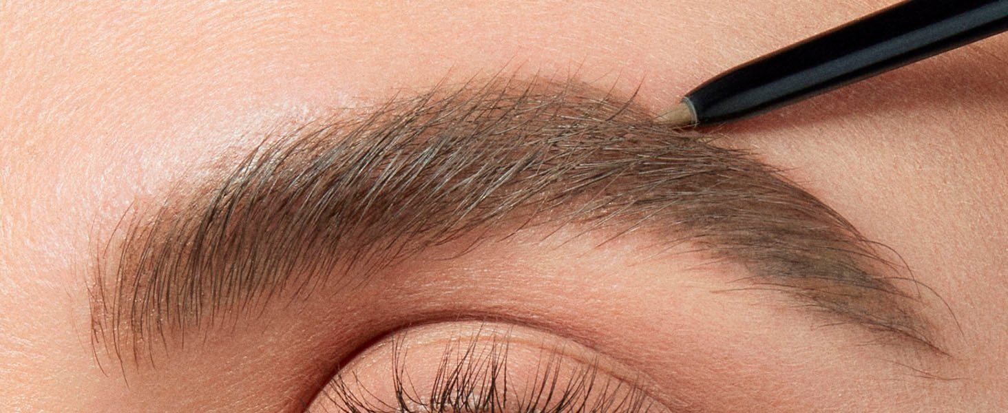 L'ORÉAL PARIS Augenbrauen-Stift Skinny Definer, Augen-Make-Up, Artist Blonde Brow Stiftform in mit Spiralbürste 103 Dark