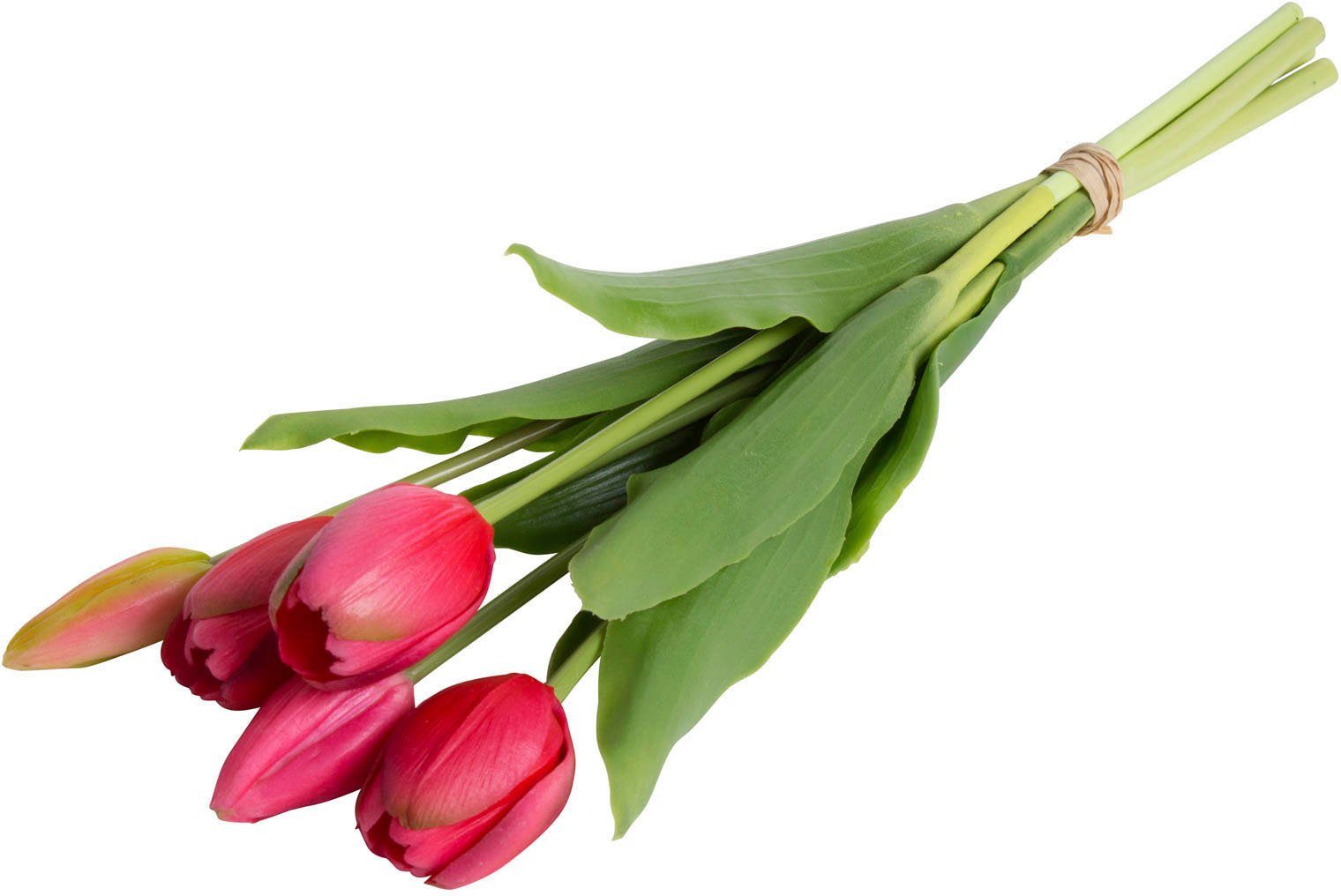 Kunstblume Tulpenbündel Holland real Touch Tulpe, günstig online kaufen