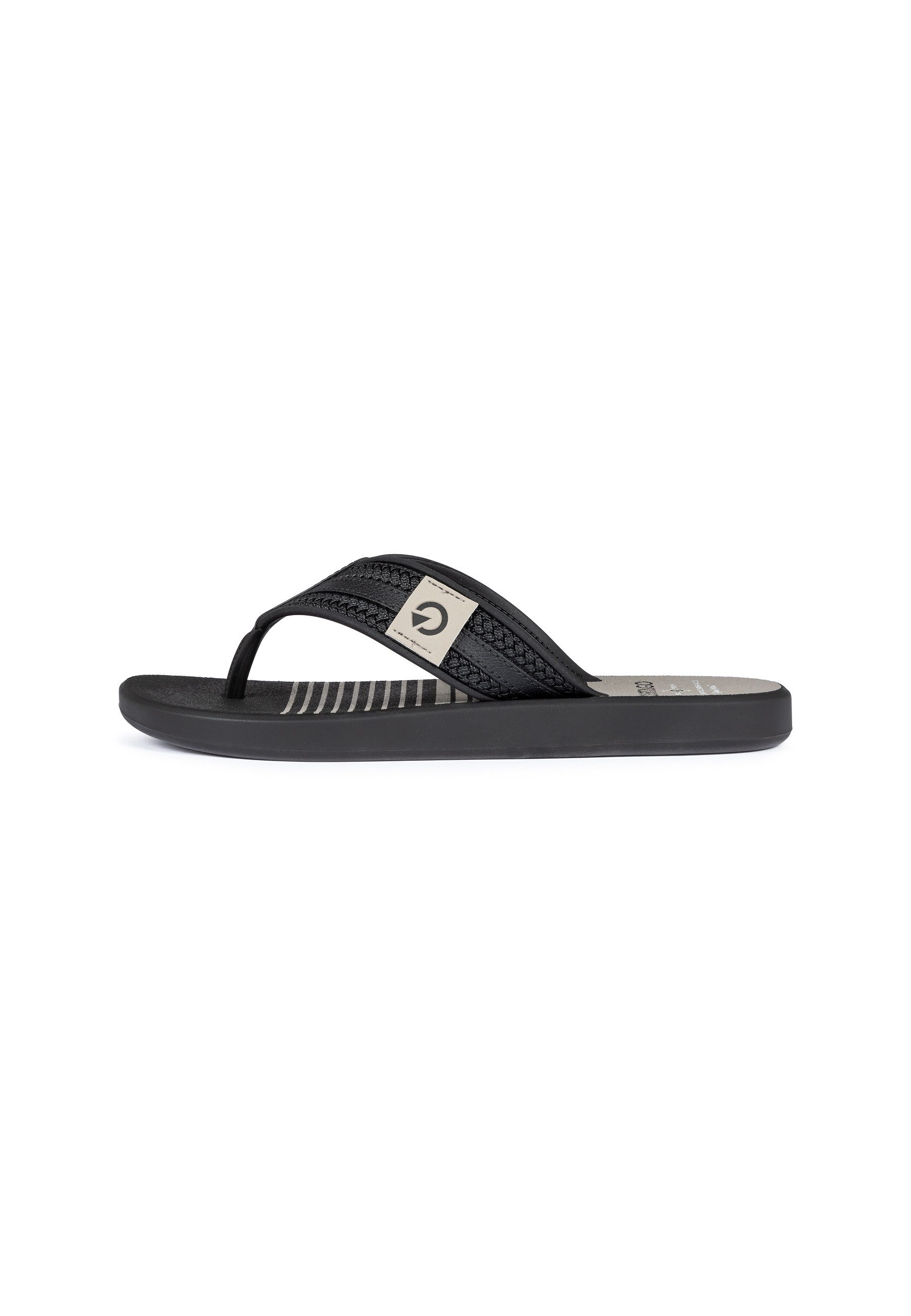 Cartago ISTAMBUL DEDO AD - Zehentrenner / Flip Flop Zehentrenner Flip Flops mit bedruckter Sohle - texturierte Riemen