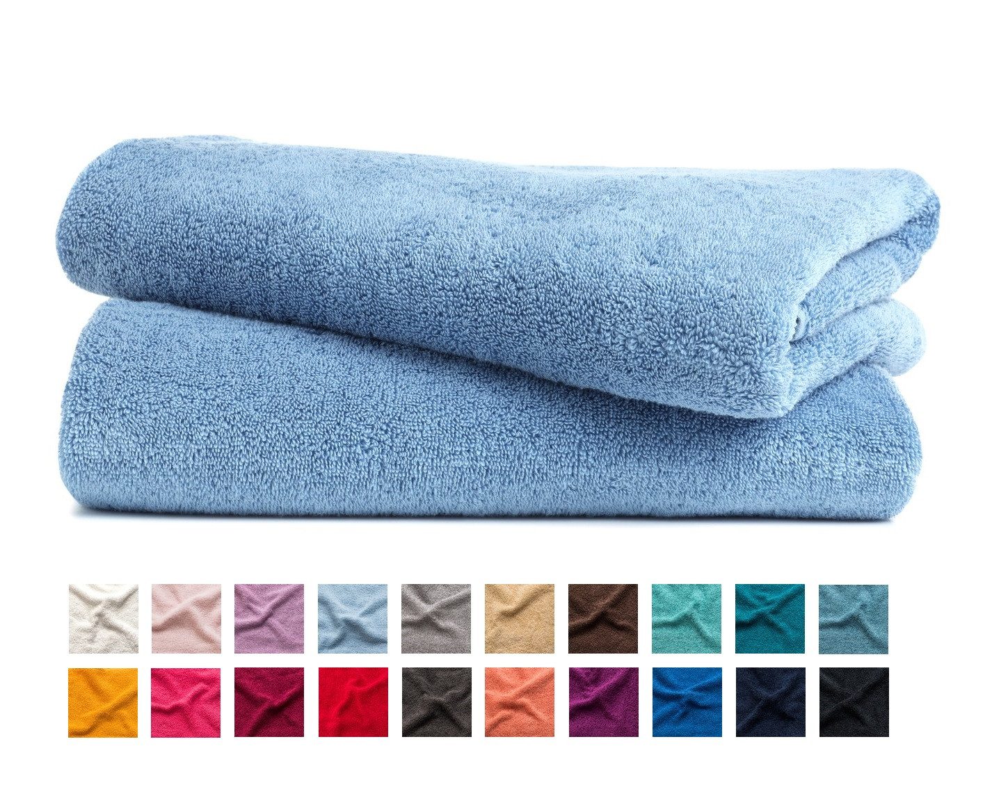 MatratzenL.A.B® Handtuch Set Blauer Schwan® Rimini, günstig online kaufen