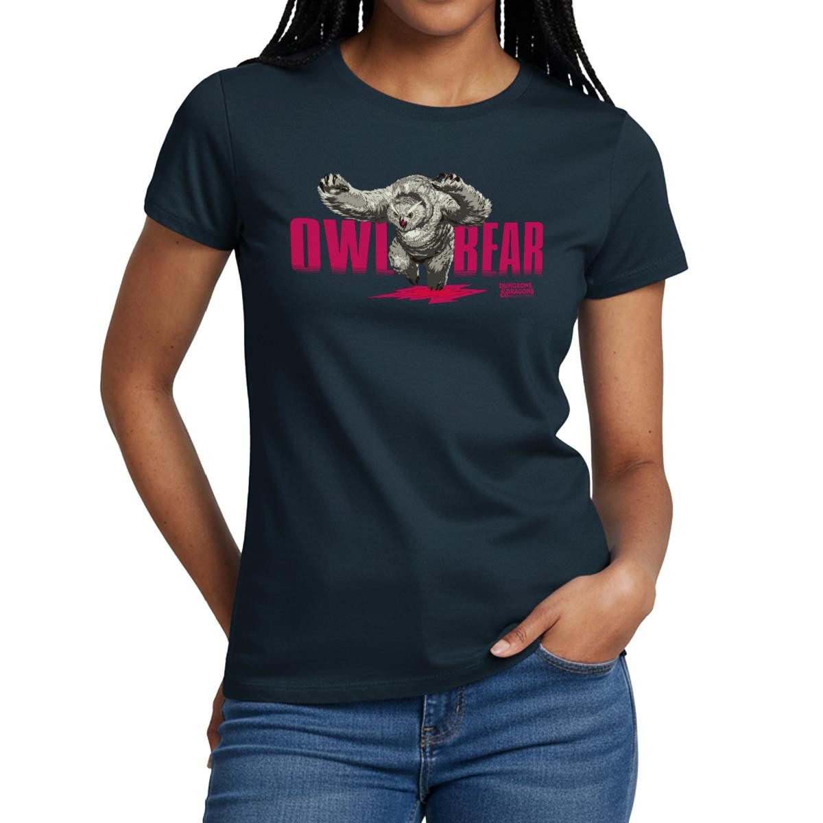 T-Shirt Dungeons & Dragons DND Owlbear Frauen T-Shirt