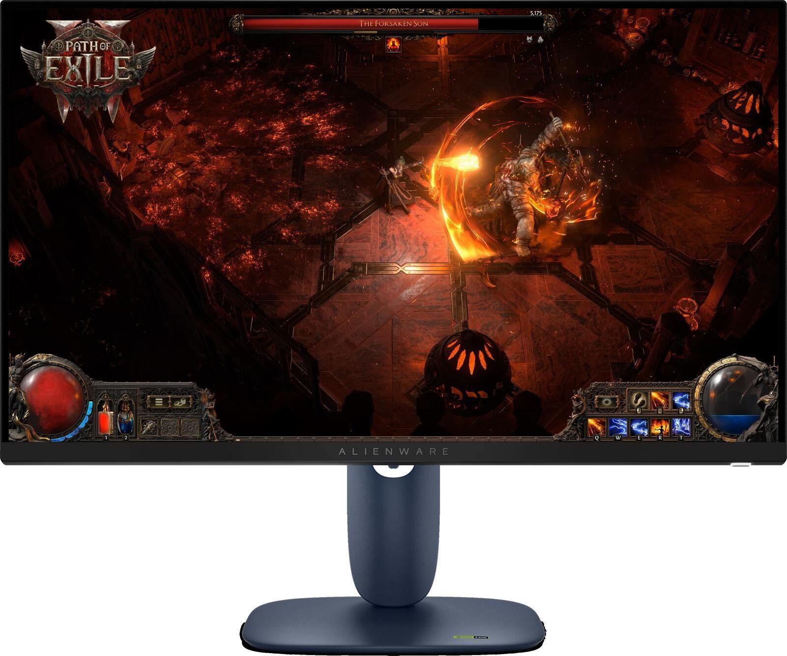 Dell AW2725DM Gaming-LED-Monitor (2560 x 1440, 4 ms Reaktionszeit, 180 Hz, Fast IPS)